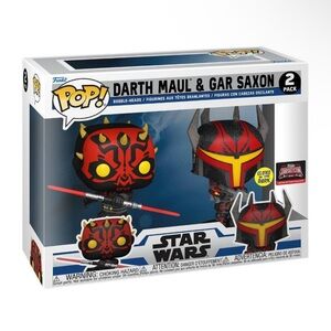 Funko Star Wars Darth Maul & Gar Saxon Figures